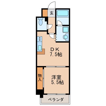 DOMUS21の物件間取画像